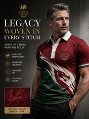 Men's Welsh Dragon Printed Shirt
