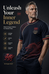 Men's Welsh Dragon Printed T-shirt