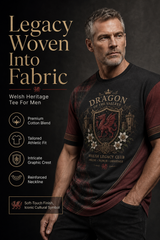 Men's Welsh Dragon Printed T-shirt