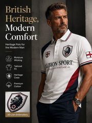 Men's England Printed polo shirt