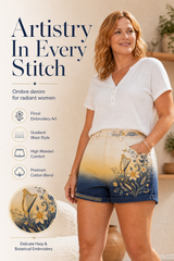 Women's Welsh Cultural Elements Art Print Shorts