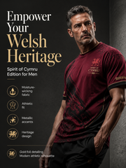 Men's Welsh Dragon Printed T-shirt