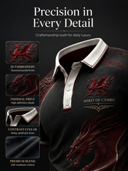 Men's Welsh Dragon Printed Shirt