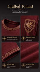 Men's Welsh Dragon Printed T-shirt