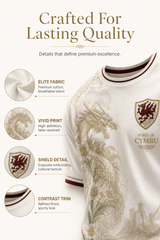 Men's Welsh Dragon Printed T-shirt