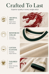 Men's Welsh Dragon Printed T-shirt