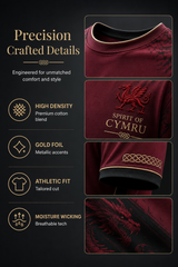 Men's Welsh Dragon Printed T-shirt