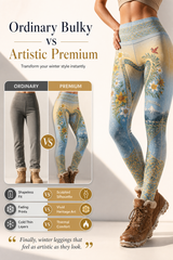 Women's Welsh Cultural Element Art Print Leggings