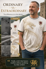 Men's Welsh Dragon Printed T-shirt