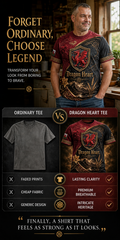 Men's Welsh Cultural Element Art Print T-Shirt