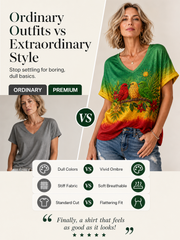 Women's 'Every Little Thing Is Gonna Be Alright' Printed Casual T-Shirt