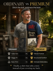 Men's Welsh Cultural Element Art Print T-Shirt
