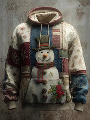 Men’s Christmas Hoodie with Pockets As picture / S