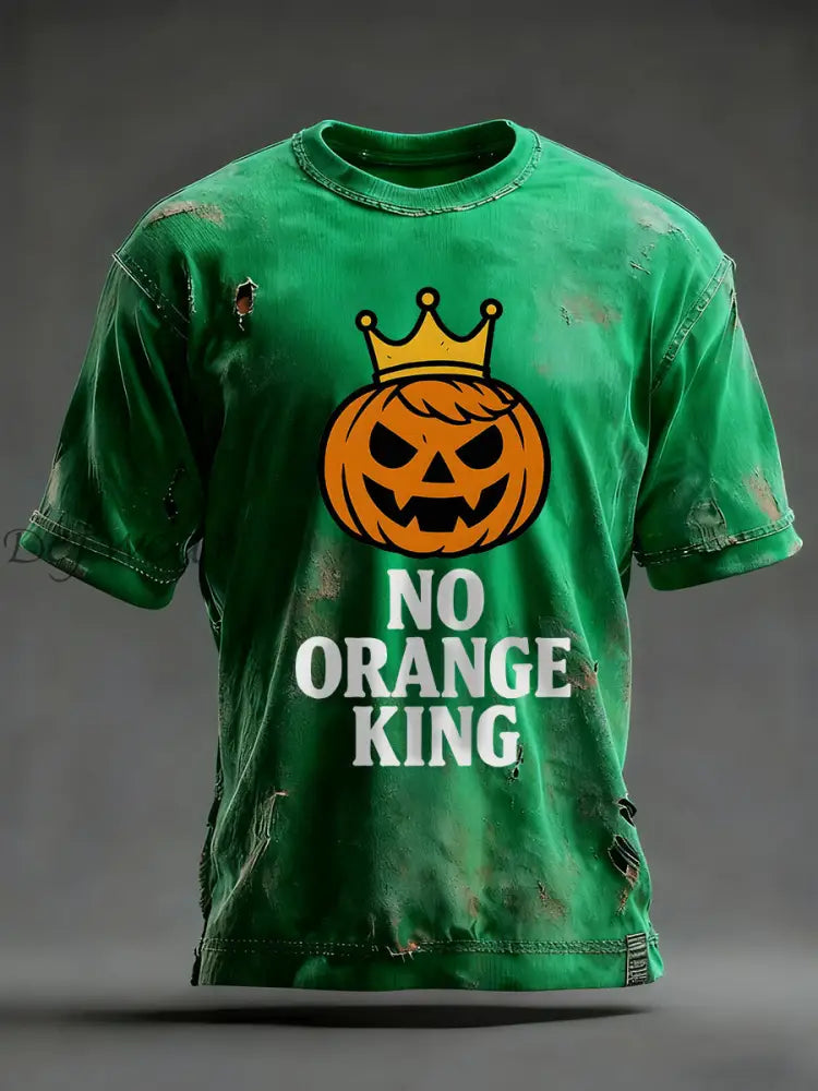 Men’s No Kings T-shirt Green / S
