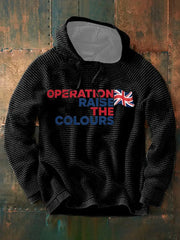 Men’s Operation Raise The Colours long sleeve shirt Black / S