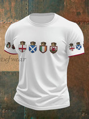 Men’s The Brits Printed T shirt White / S