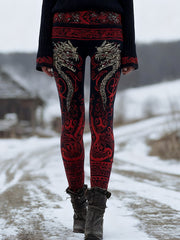 Women's Viking-style leggings