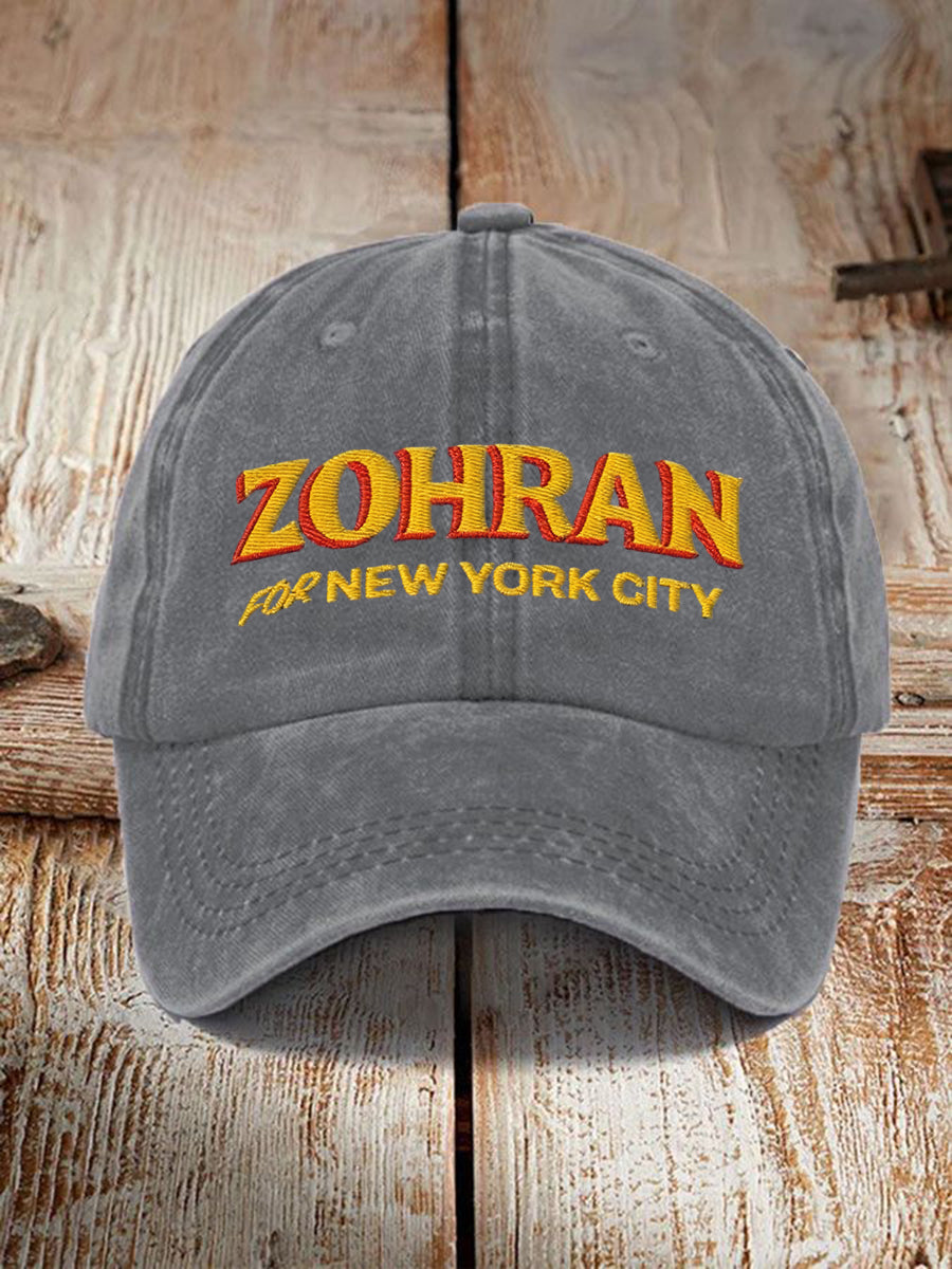 Unisex Zohran for NYC New York Mayor Printed Hat