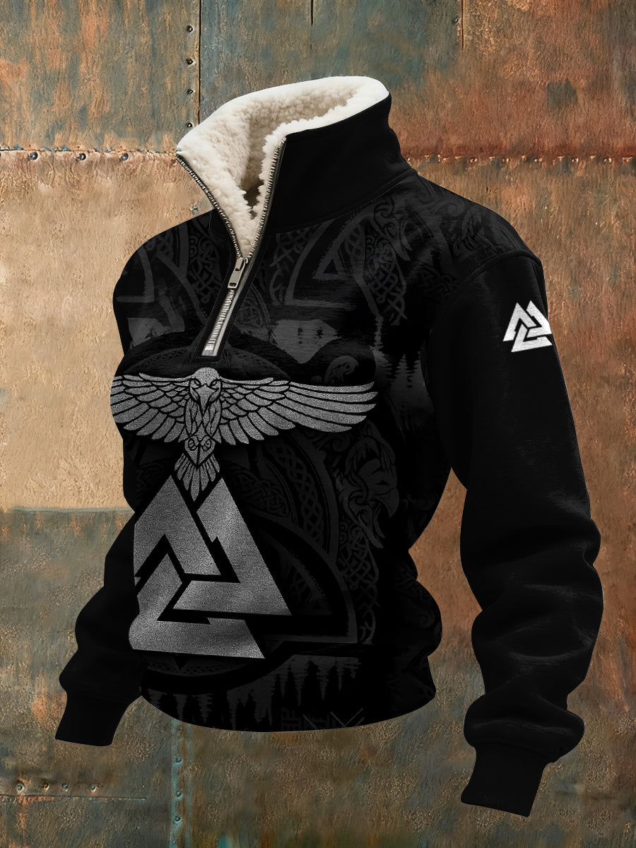 Women's Viking Plush Collar Top