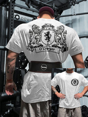 Men's Limerick Lion Ireland's Strongest Man DBAC Printed T-shirt