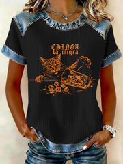 Women's No ICE Printed Casual T-Shirt