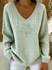 Women's St. Patrick's Day Printed Casual Top