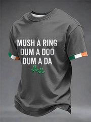 Men's Irish drinking song Inspired short sleeves t-shirt