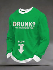Men's Funny St. Patrick's Day Long Sleeve T-Shirt