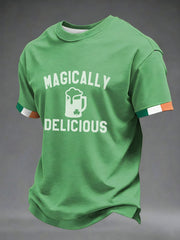 Men's St. Patrick's Day Magically Delicious Printed T-shirt