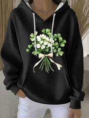 Women's St. Patrick's Day Print Casual Hoodie