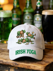 Unisex Funny St. Patrick's Day Irish Yoga Print Hat