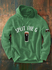 Men's St. Patrick's Day Split the G Printed Hoodie
