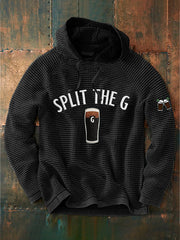 Men's St. Patrick's Day Split the G Printed Hoodie