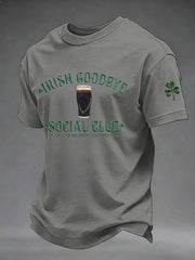Men's St. Patrick's Day Printed Casual T-Shirt
