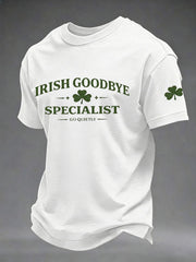 Men's St. Patrick's Day Printed Casual T-Shirt