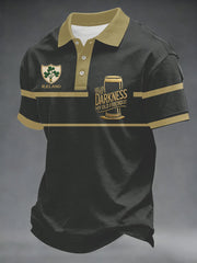 Men's Hello Darkness My Old Friend polo shirt