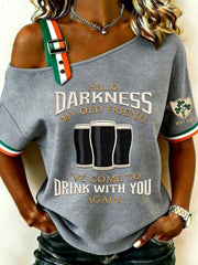 Women's Hello Darkness My Old Friend Shirt