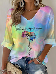 Women's Peace Long-Sleeve T-Shirt