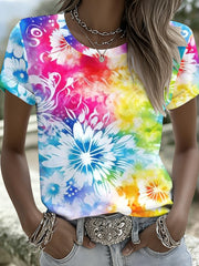 Women's Easter Commemorative Printed T-Shirt
