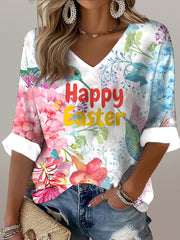 Women's Easter Commemorative Print T-Shirt