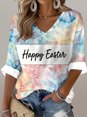 Women's Easter Commemorative Print T-Shirt