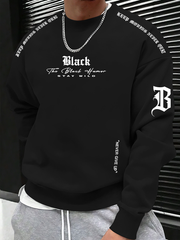 Men's Never Give Up Crew Neck Sweatshirt