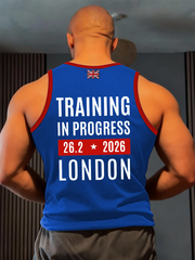 Men' s Training In Progress London Marathon Vests