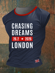 Men's London Marathon Chasing Dreams Vests