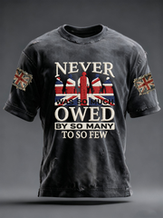 Men's Never Was So Much Owed To So Few Short Sleeves T-shirt