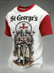 Men's St. George's Day Print T-Shirt