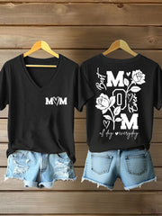 Women's Mother's Day Printed Casual T-Shirt