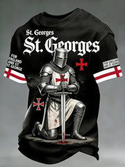 Men's St George's Day Waffle Short Sleeve Tee