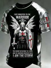 Men's St George's Day Waffle Short Sleeve Tee