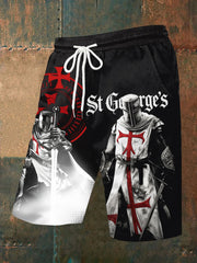 Men's St George's Day Casual Shorts